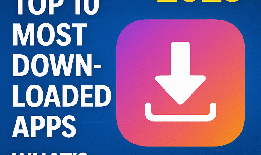 India’s Top 10 Most Downloaded Apps in 2025 – What’s Trending Now